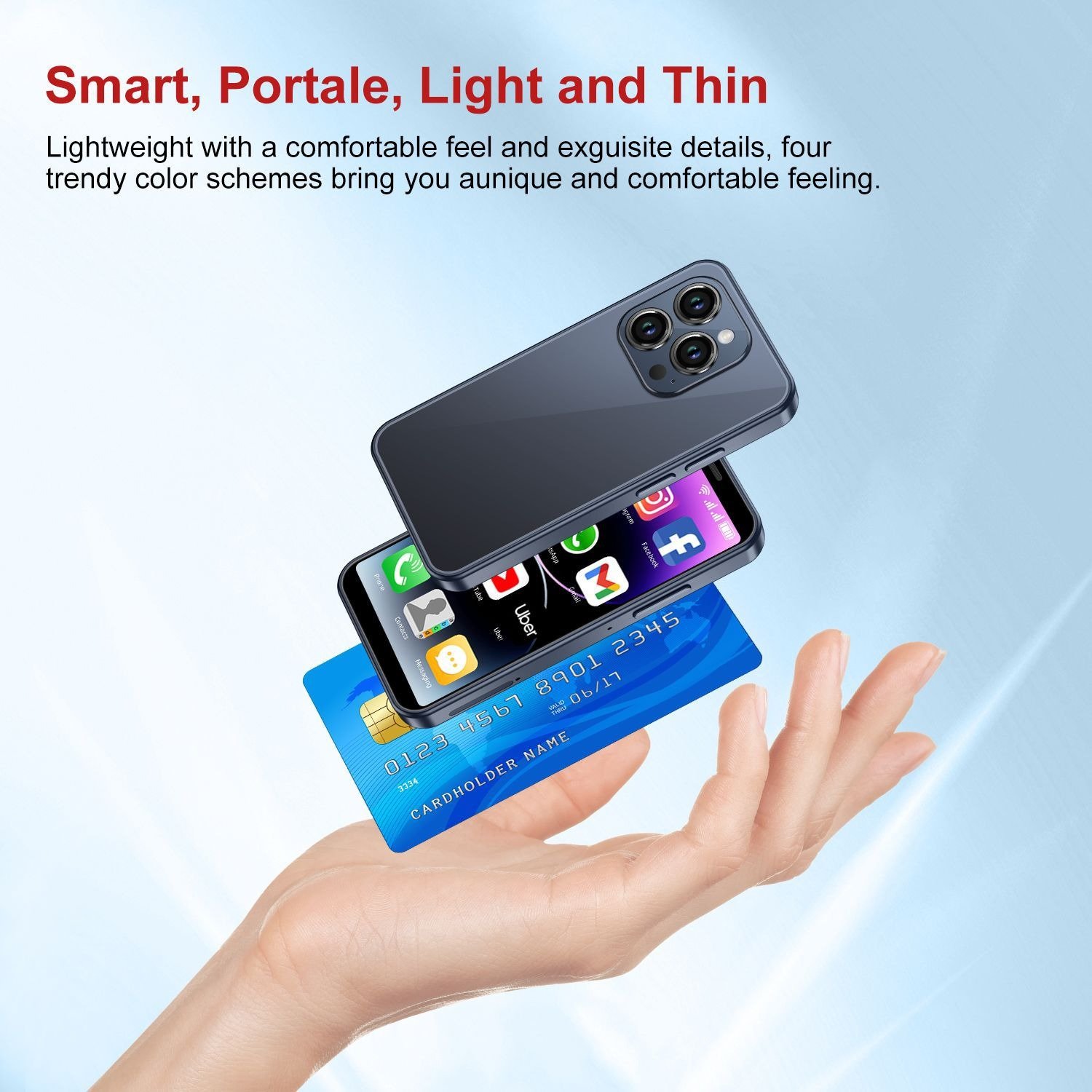 Best Selling SOYES 4G Mini Smartphone USA version 3.0 Inch quad core android 10.0 Dual SIM 3G+64G 2024 New arrived Mobile Phone